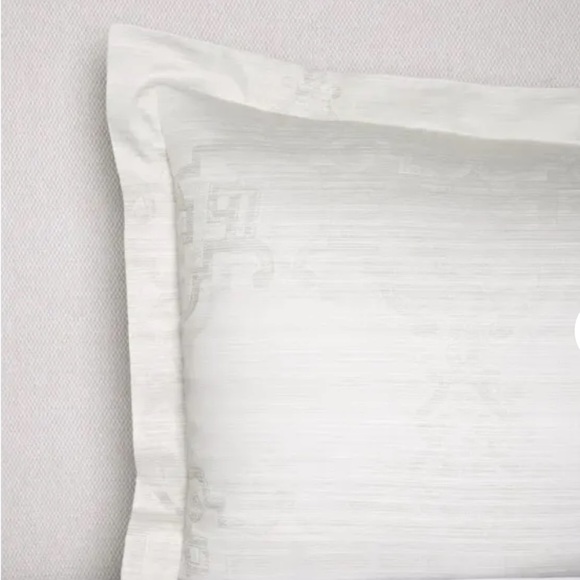 SFERRA Bedding Sferra Laterina Continental Sham 26 X 26 Lunar Sham